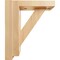 Ekena Millwork 2 1/2"W x 6 1/4"D x 7 1/2"H Traditional Shelf Bracket, Red Oak BKT02X06X07TRRO - alternate 4